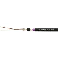 Helukabel 804268 Buskabel 1 x 2 x 0.5 mm² Zwart per meter