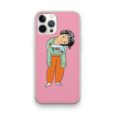 Visknuffel: iPhone 12 Pro Transparant Hoesje