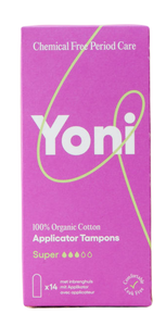 Yoni Applicator Tampons Super