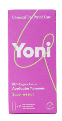 Yoni Applicator Tampons Super