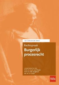 Rechtspraak Burgerlijk procesrecht (Paperback)