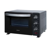 Inventum OV207B grill-oven 20 l 1380 W Zwart, Zilver - thumbnail