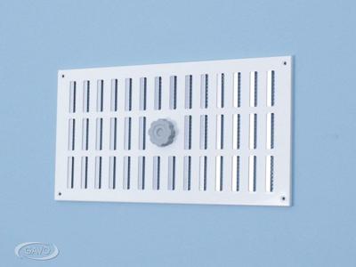 Schuifrooster aluminium met vliegengaas geanodiseerd