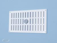 Schuifrooster aluminium met vliegengaas geanodise