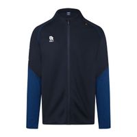 Robey Performance Full-Zip Trainingsjack Zwart Donkerblauw