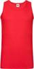 Fruit Of The Loom F260 Valueweight Athletic Vest - Red - S