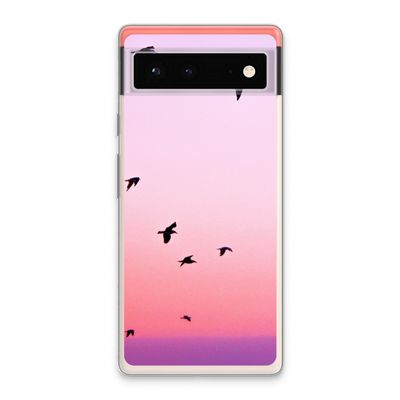 Fly away: Google Pixel 6 Transparant Hoesje