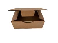 Postdoos bruin b-golf formaat 330x250x80mm | 50 stuks