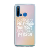 The prettiest: Huawei P20 Lite (2019) Transparant Hoesje