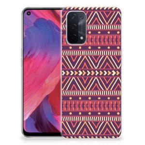 OPPO A93 5G TPU bumper Aztec Paars