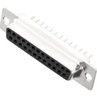 MH Connectors MHDD25-F-T-B-S 2103-0100-13 D-sub female connector 180 ° Aantal polen: 25 Solderen 1 stuk(s)