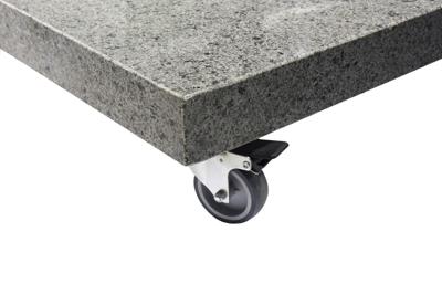 Wielenset voor granietvoet 125 kg - 4so
