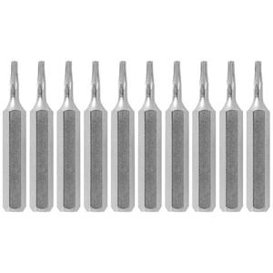 Bernstein Tools for Electronics 6-340-T5 Torx-bit Kwaliteitsstaal Zandgestraald, Vernikkeld 10 stuk(s)