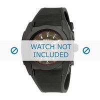 Breil horlogeband BW0379 Rubber Zwart