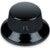 Schaller Strat Knob 6.0 mm Black potmeterknop voor gitaar