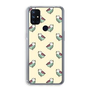 Vogeltjes: OnePlus Nord N10 5G Transparant Hoesje