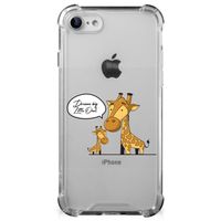 iPhone SE 2022/2020 | iPhone 8/7 Stevig Bumper Hoesje Giraffe