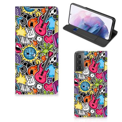 Samsung Galaxy S21 Plus Hippe | Standcase | Punk Rock