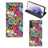 Samsung Galaxy S21 Plus Hippe | Standcase | Punk Rock