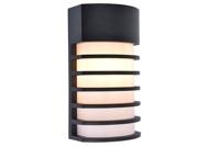 Lutec Zwarte wandlampFulton uniek design - 5207601012