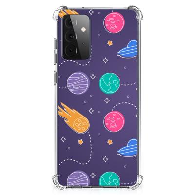 Samsung Galaxy A72 4G/5G Anti Shock Bumper Case Space Samsung Galaxy A72 4G/5G Anti Shock Bumper Case Space