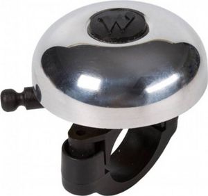 Widek fietsbel Race Retro aluminium 50 mm zilver Widek fietsbel Race Retro aluminium 50 mm zilver