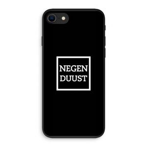 Negenduust black: iPhone 8 Biologisch afbreekbaar hoesje