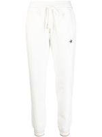 Lorena Antoniazzi pantalon de jogging à détail d'étoile - Blanc