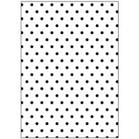 Creativ Company Embossing folder , stippen, afm 13x18,5 cm, dikte 2 mm, 1 stuk