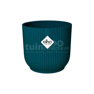 Elho Bloempot Vibes Fold Diepblauw Ø18cm