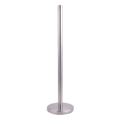 Toiletrolhouder - 55 cm - RVS zilver - wc-rol houder - houder voor toiletrollen/toiletpapier