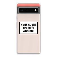 Safe with me: Google Pixel 6 Transparant Hoesje