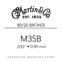 Martin M35B Losse Snaar .035 - 80/20 Brons voor Akoestische Gitaar OP=OP