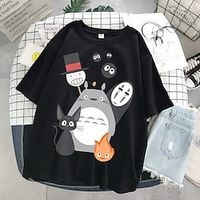 Spirited Away T-Shirt Anime Cartoon Anime Harajuku Grafisch Street Style Voor Voor Stel Voor heren Dames Volwassenen Maskerade Back To School Heet stempelen Casual / Dagelijks Lightinthebox - thumbnail