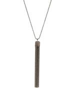 Brunello Cucinelli collier pendentif pompon - Argent