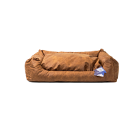 Let&apos;s Sleep Sweet Dreams Hondenmand Met Kussen XL Cognac