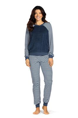 Rode badstoffen pyjama Comtessa