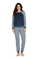 Rode badstoffen pyjama Comtessa