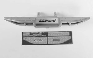 RC4WD Ranch Rear Step Bumper for Traxxas TRX-4 '79 Bronco Ranger XLT (Silver) (VVV-C0511)