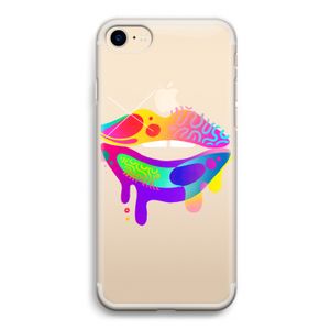 Lip Palette: iPhone 7 Transparant Hoesje