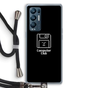 Hello: Oppo Find X3 Neo Transparant Hoesje met koord