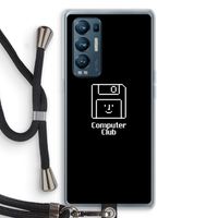 Hello: Oppo Find X3 Neo Transparant Hoesje met koord