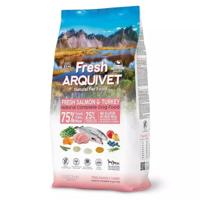 ARQUIVET Verse zalm met kalkoen - halfvochtig hondenvoer - 2,5 kg