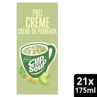 Cup-a-Soup Knorr prei-crème 21x175ml