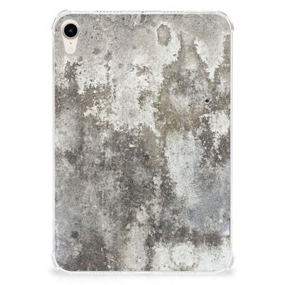 Apple iPad mini 6 (2021) Tablet Back Cover Beton Print Apple iPad mini 6 (2021) Tablet Back Cover Beton Print