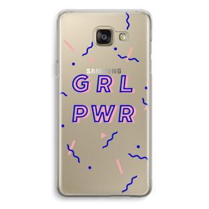 GRL PWR: Samsung Galaxy A5 (2016) Transparant Hoesje