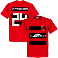 Flamengo #NumeroDoRespeito 24 Team T-shirt