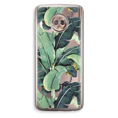 Bananenbladeren: Motorola Moto G6 Transparant Hoesje
