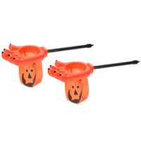 3x stuks trick or treat snoep zakken pompoen met handvat oranje L53 x B14 cm 3x stuks trick or treat snoep zakken pompoen met handvat oranje L53 x B14 cm
