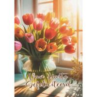 Wenskaarten Gefeliciteerd pak a 10 stuks